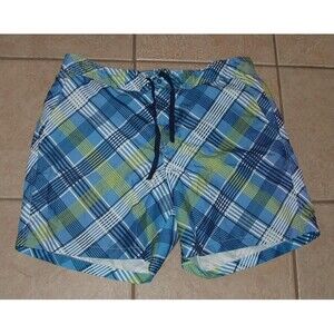 Blue Print Mens Sz Large Mesh Lining Swim Board Cargo Shorts ROYAL CLASS